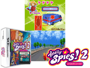 Totally Spies! 2 - Undercover (Europe) (En,Fr,De,Es,It,Nl) Cover